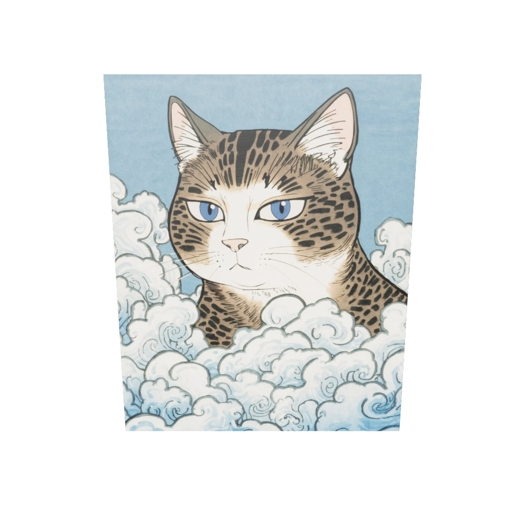 Blue-Eyed Cloud Cat  Canvas