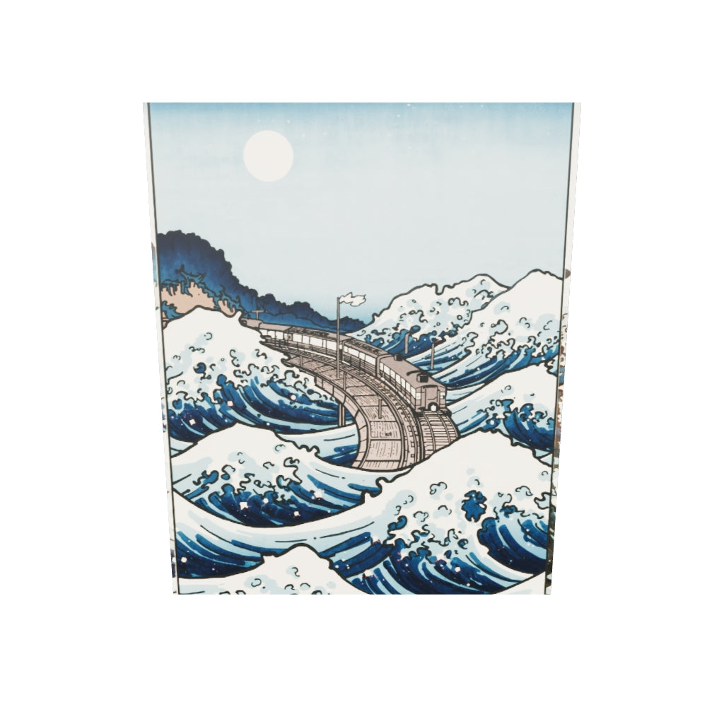 Moonlit Surf Line Canvas