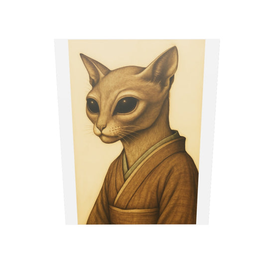 The Black-Eyed Visitor Canvas